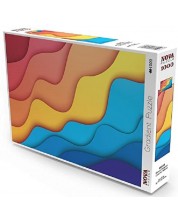 Slagalica Nova puzzle od 1000 dijelova - Šareni valovi